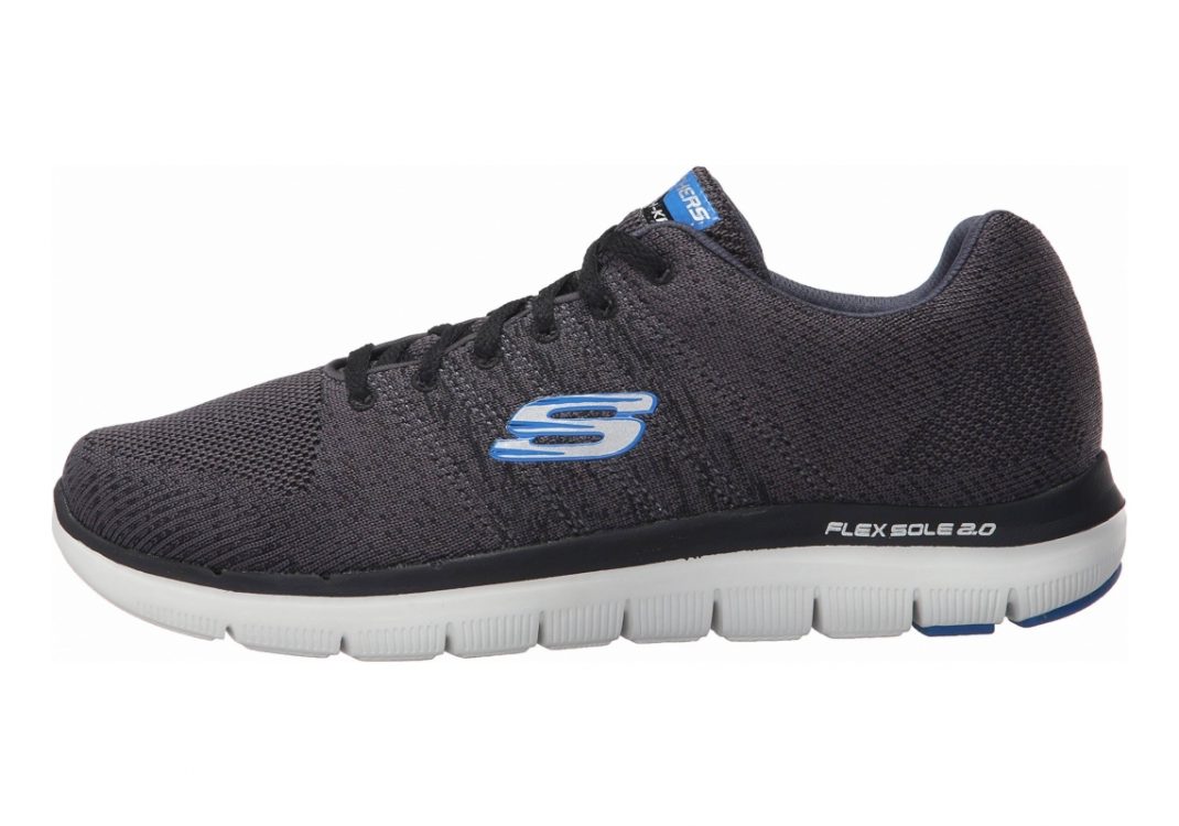Skechers Flex Advantage 2.0 - Missing Link White/ Black