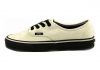 Vans Black Sole Authentic True White