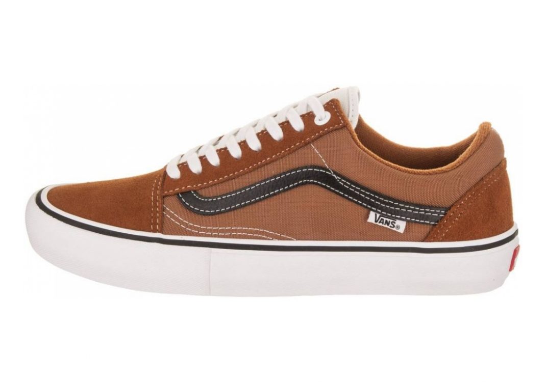 Vans Old Skool Pro Glazed Ginger- Black-white