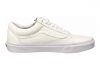 Vans Leather Old Skool Zip True White