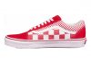 Vans Mix Checker Old Skool Chilli Pepper White