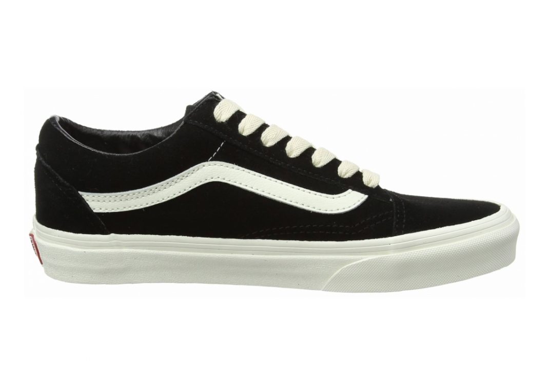 Vans Suede Old Skool Black (Herringbone Lace/ Black/Marshmallow)