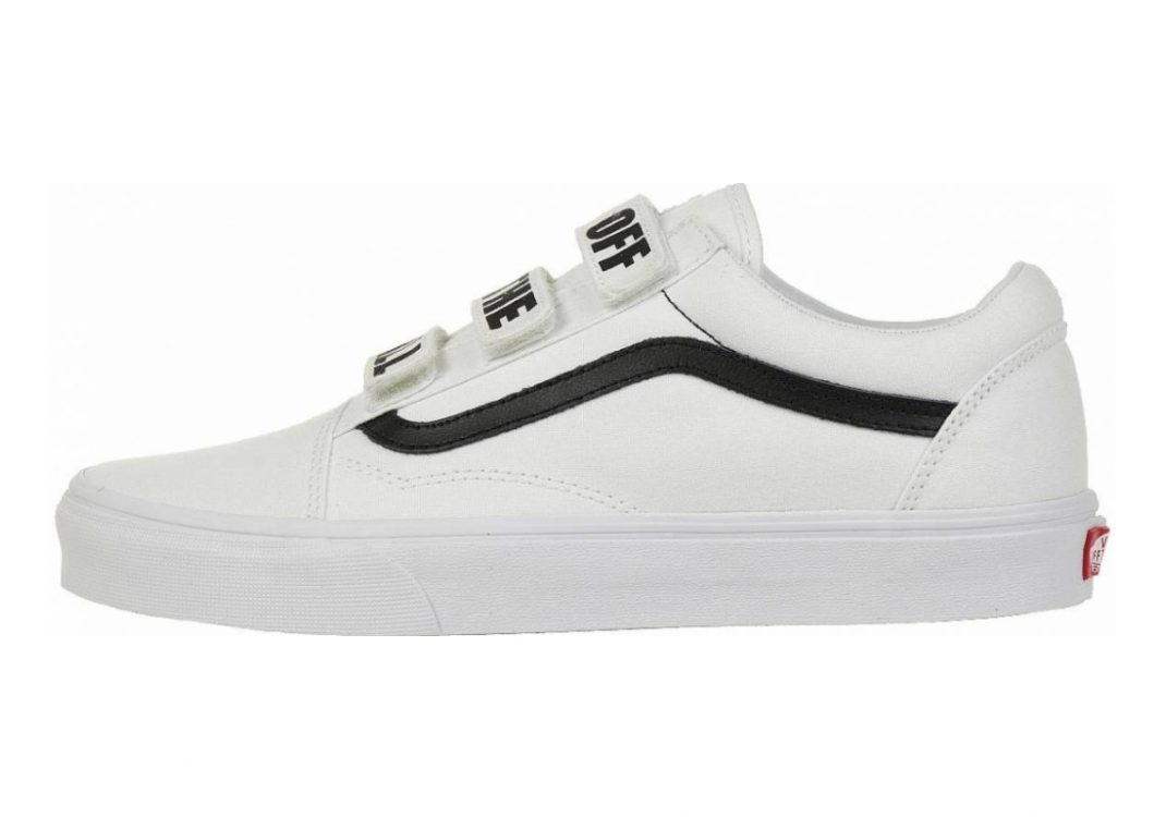 Vans Old Skool V "Off the Wall" Black/True White