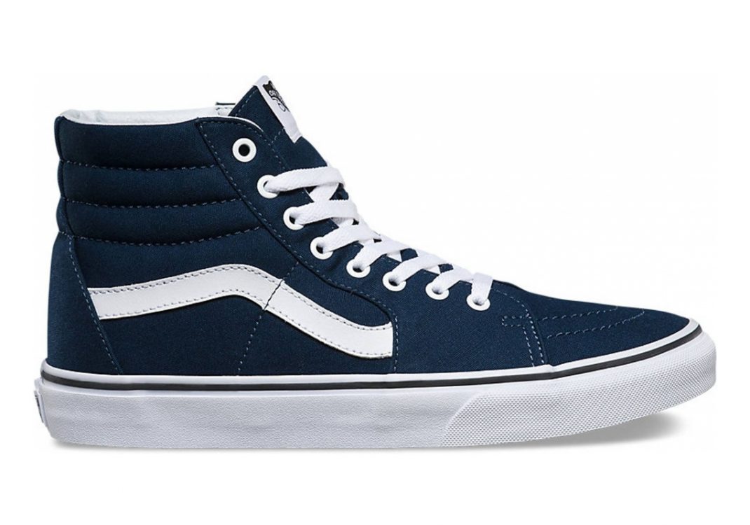 Vans SK8-Hi Black/Black/White Canvas