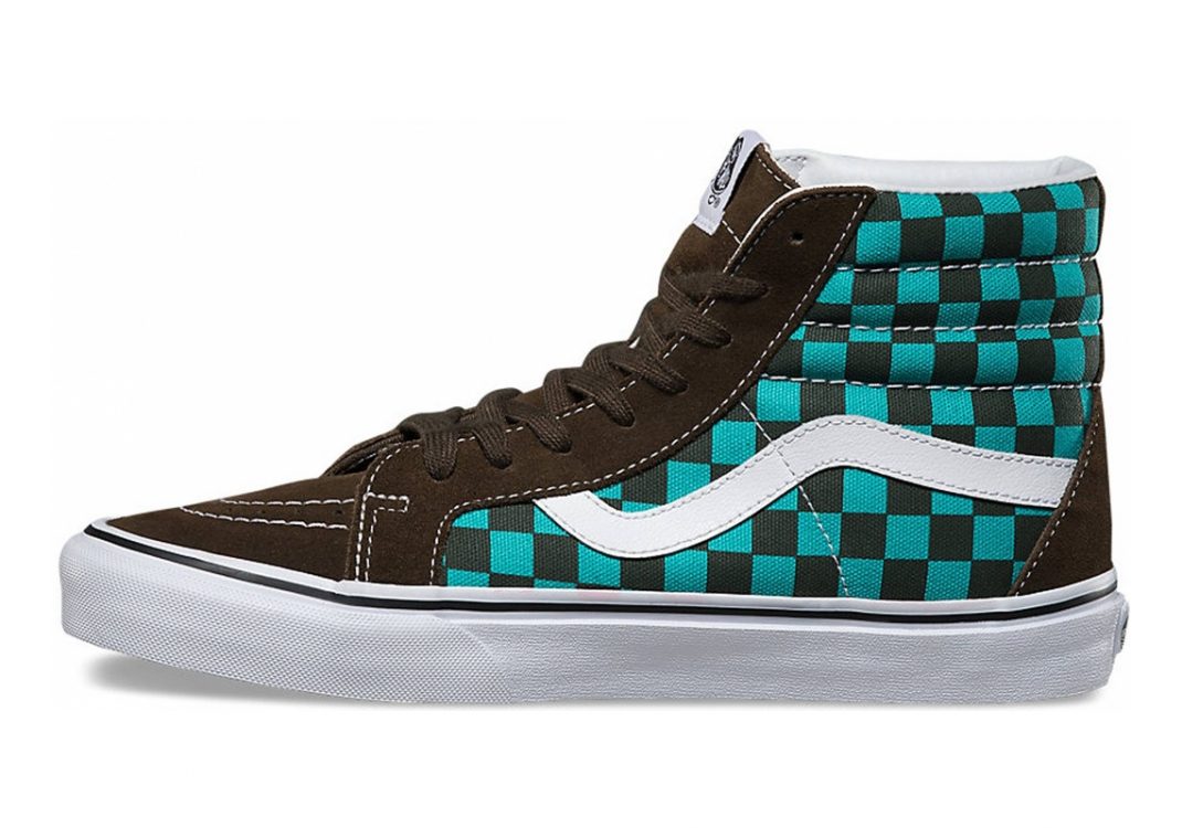 Vans Checkerboard SK8-Hi Reissue Green
