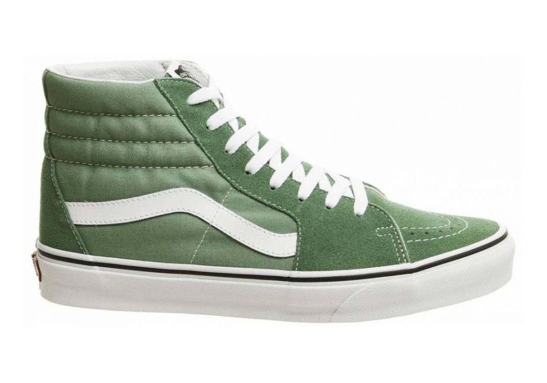 Vans SK8-Hi Deep Grass True White