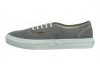 Vans Washed Authentic Slim Gris - Grau ((Washed) Quiet / Dvg)