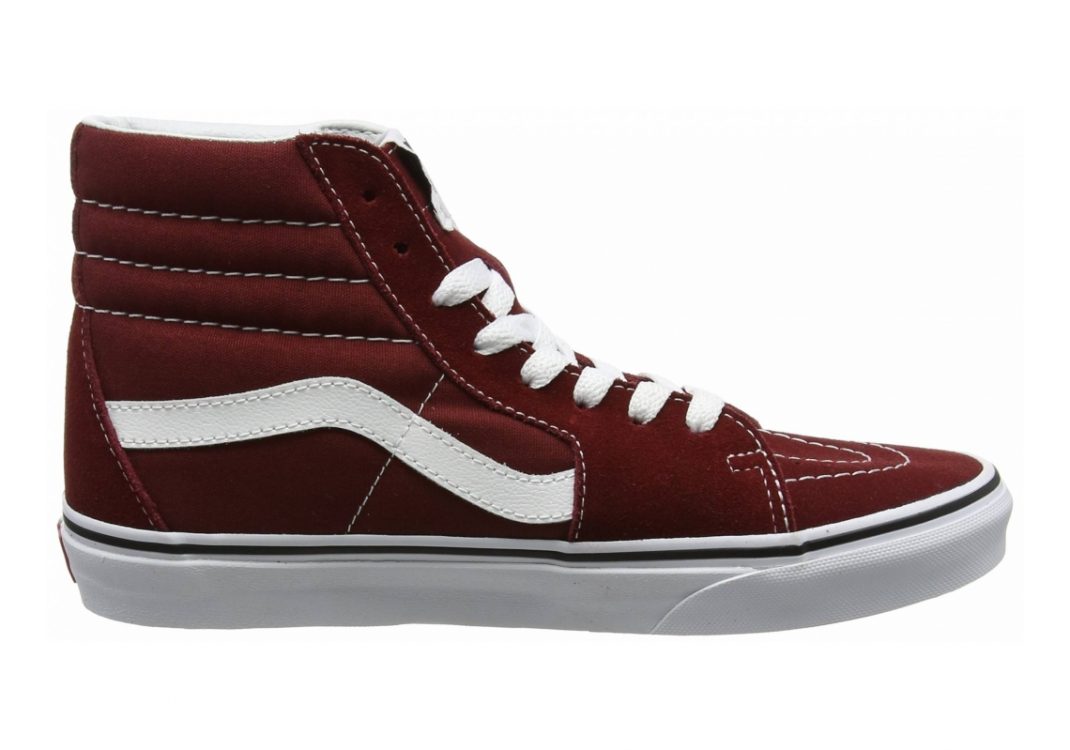 Vans SK8-Hi Red (Madder Brown/True White)