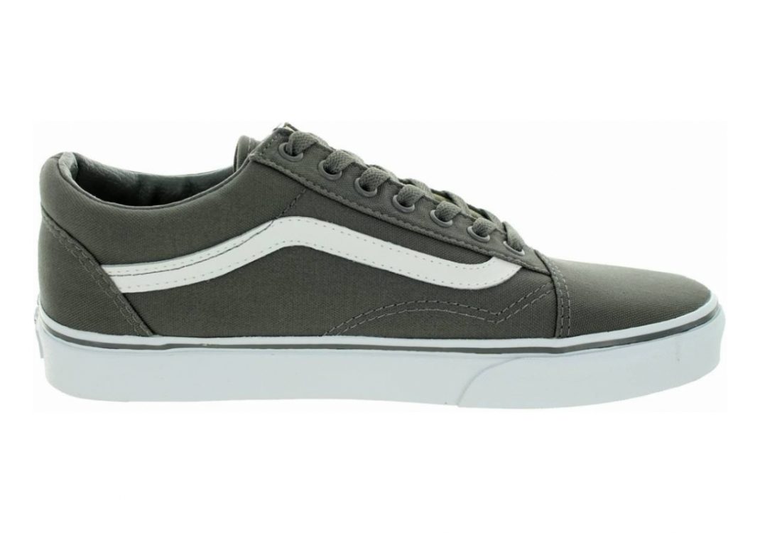 Vans Canvas Old Skool Pewter/True White