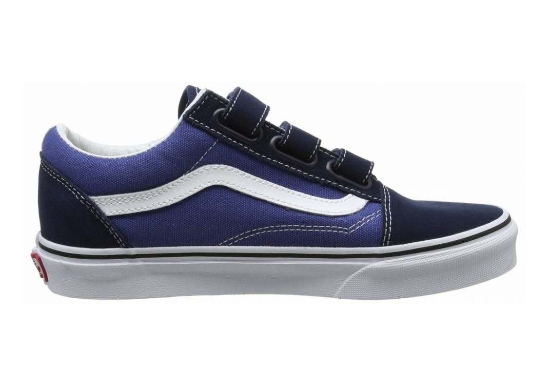 Vans Old Skool V Blue(dress Blues/True Navy(suede/Canvas))