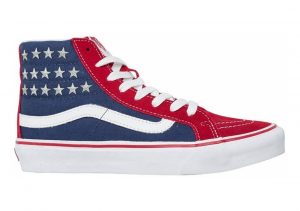 Vans SK8-Hi Slim Studded Star Red