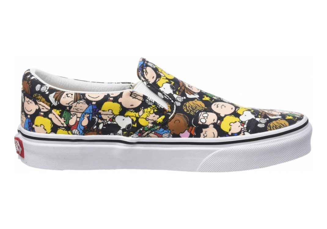 Vans peanuts slip on 2024 womens