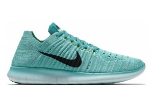 Nike Free RN Flyknit Hyper Turq/Black-Volt-Rio Teal