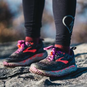 Brooks Caldera 3 Black Purple Coral