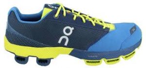 On Cloudster Denim/Lime