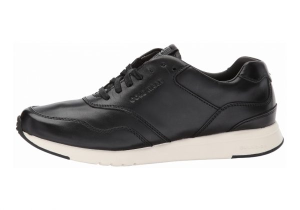 Cole Haan Grandpro Running Sneaker Black Leather/Optic White
