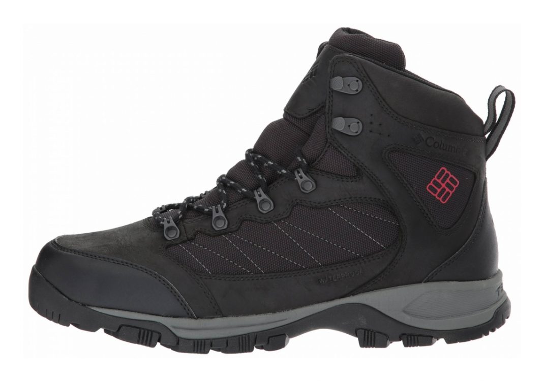 Columbia Cascade Pass Waterproof Black, Mountain Red