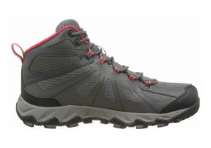 Columbia Peakfreak XCRSN II XCEL Mid OutDry City Grey, Bright Red