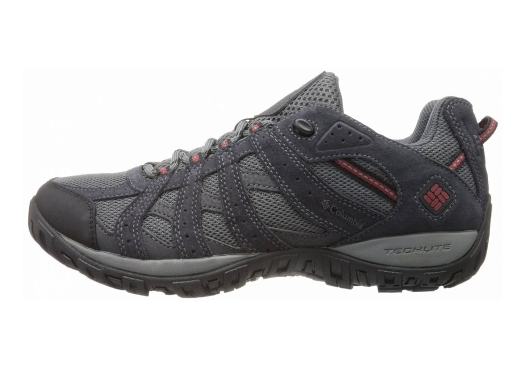 Columbia Redmond Low Waterproof  Grey (Charcoal, Garnet Red 030)