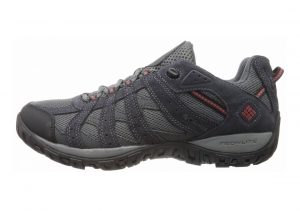 Columbia Redmond Low Waterproof  Grey (Charcoal, Garnet Red 030)
