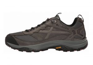 Columbia Terrebonne Shoe Dark Grey, Red Element