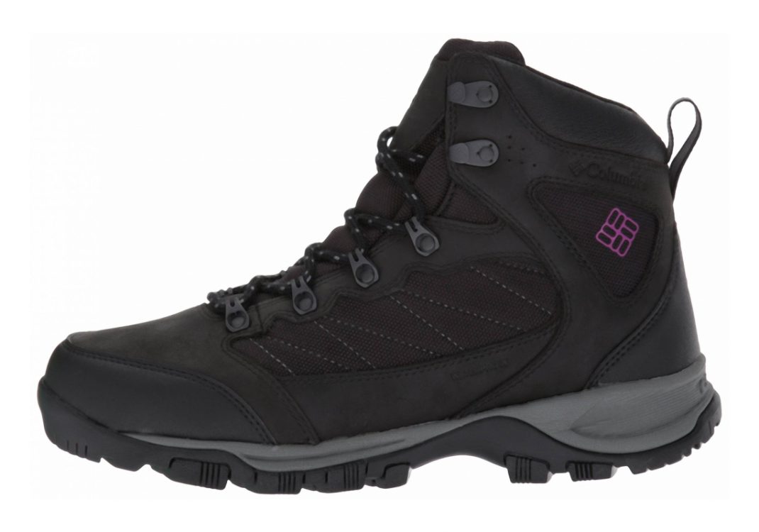 Columbia Cascade Pass Waterproof Black (Black/ Intense Purple)