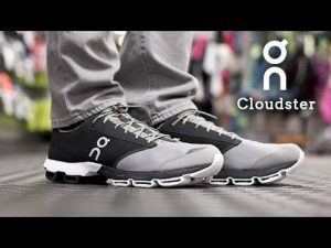 On Cloudster Black/White