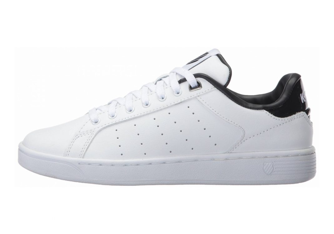 K-Swiss Clean Court CMF Bianco (White/Black Hologram)