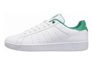 K-Swiss Clean Court CMF Bianco (White/Emerald Green)