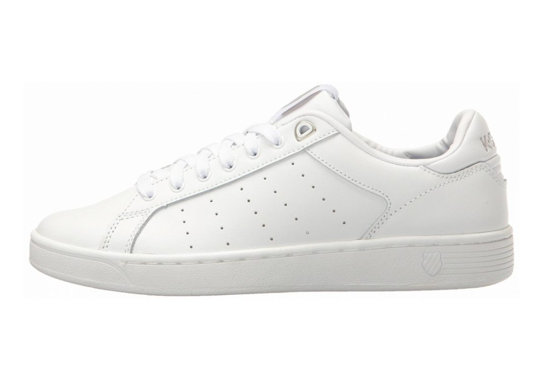 K-Swiss Clean Court CMF Bianco (White/Gull Gray 131)