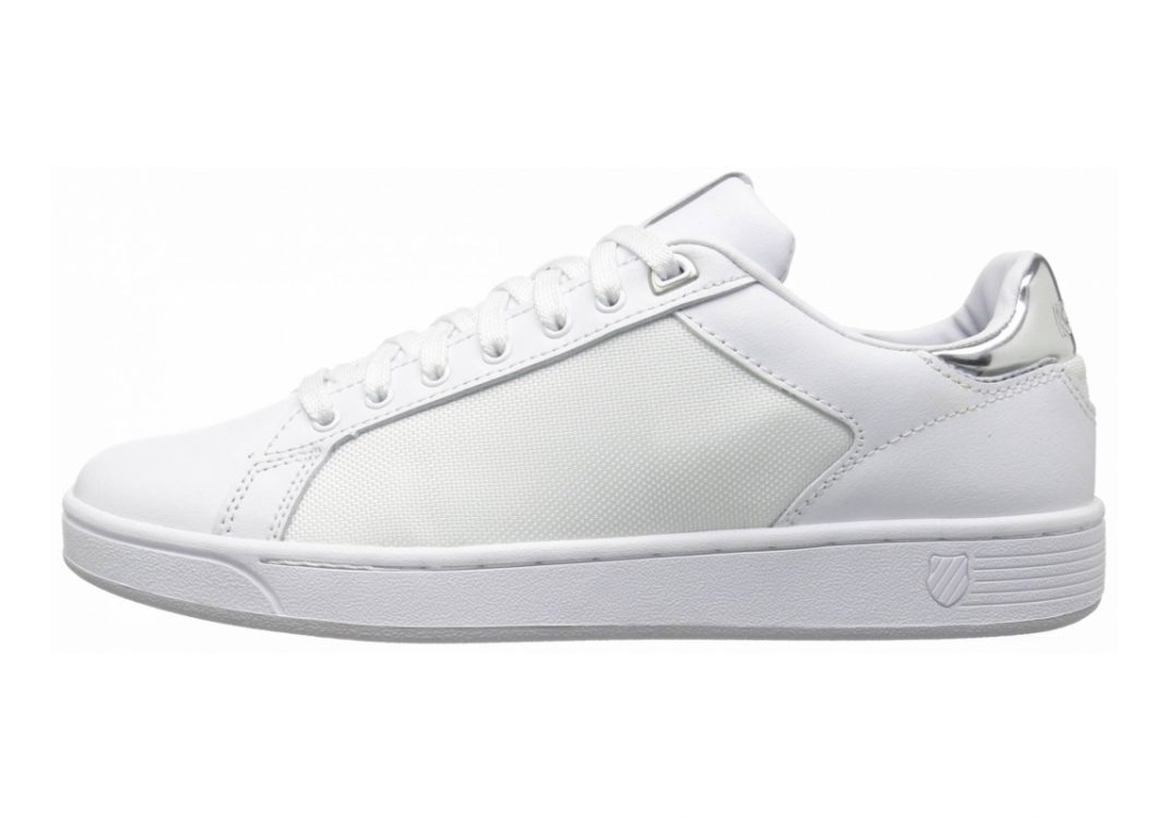 K-Swiss Clean Court CMF Weiß (White/Silver 133)