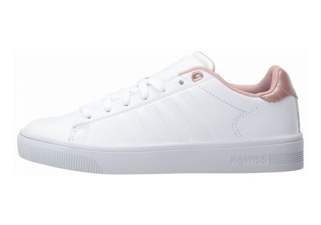 K-Swiss Court Frasco Bianco (White/Rose)