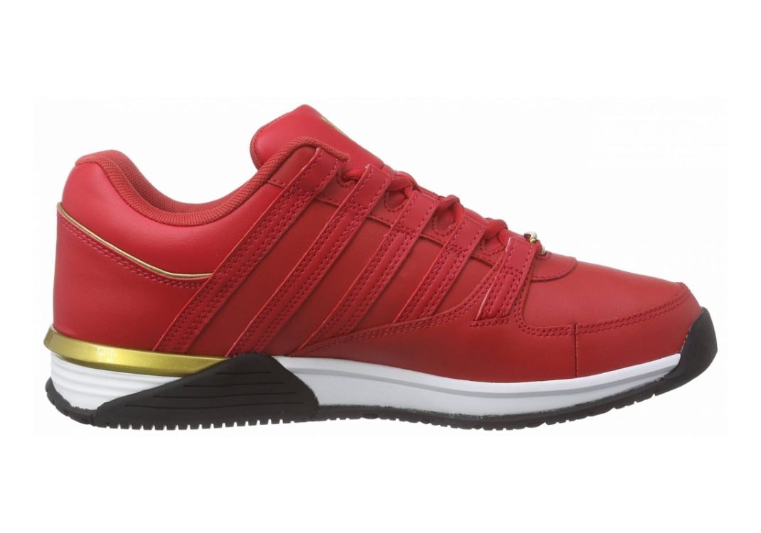 K-Swiss Baxter Rot (Rbn Red/Wht/Gld 649)
