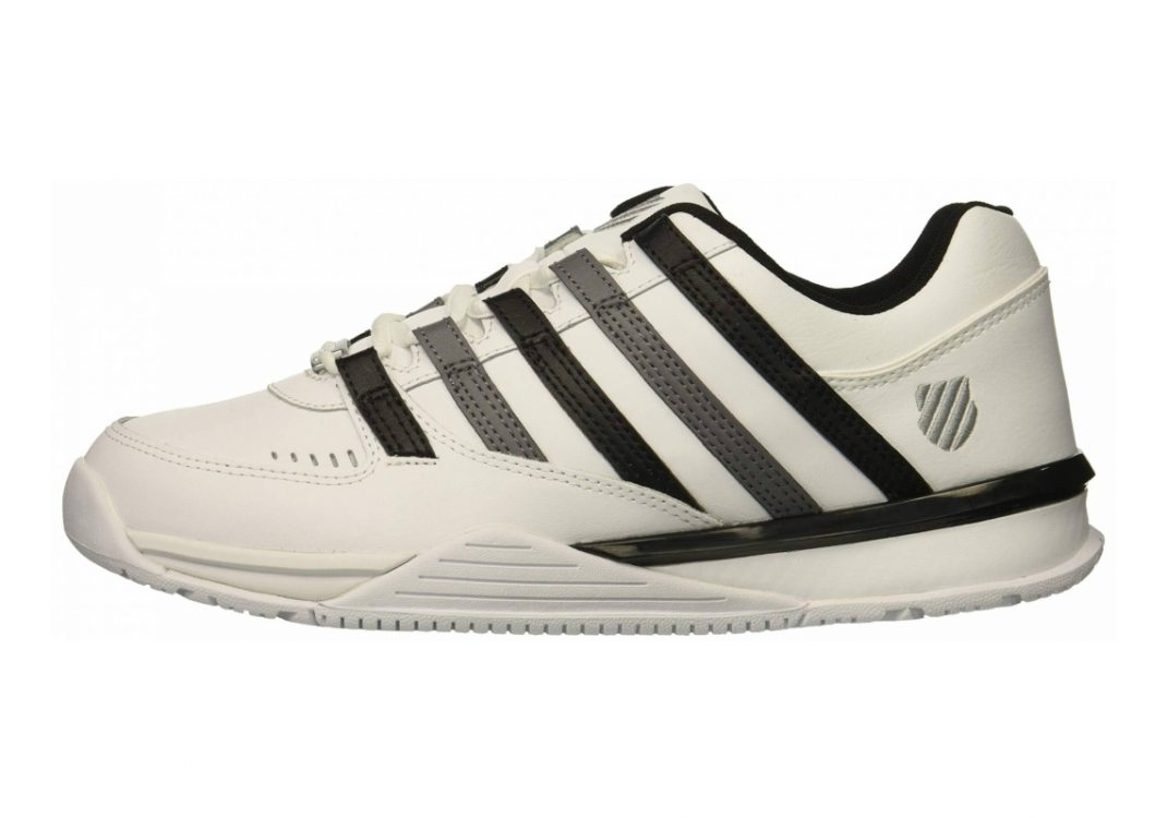 K-Swiss Baxter White/Black/Charcoal