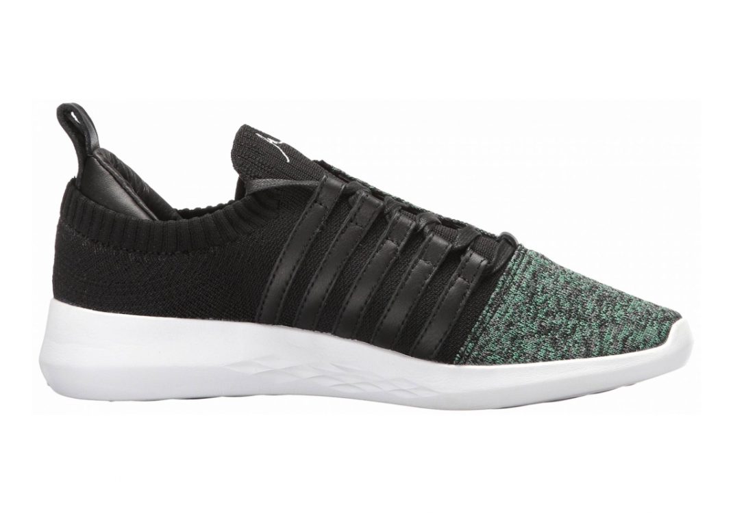 K-Swiss Gen-K Icon Knit Black/Kelly Green