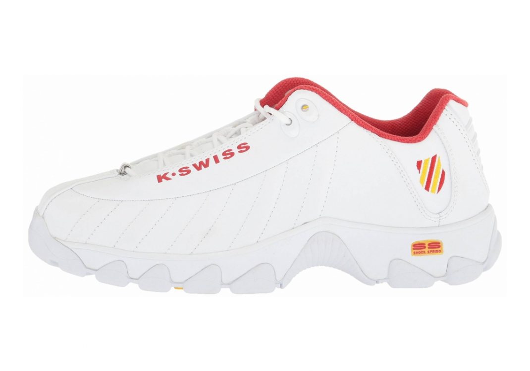 K-Swiss ST329 CMF White/Red/Empire Yellow
