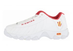 K-Swiss ST329 CMF White/Red/Empire Yellow