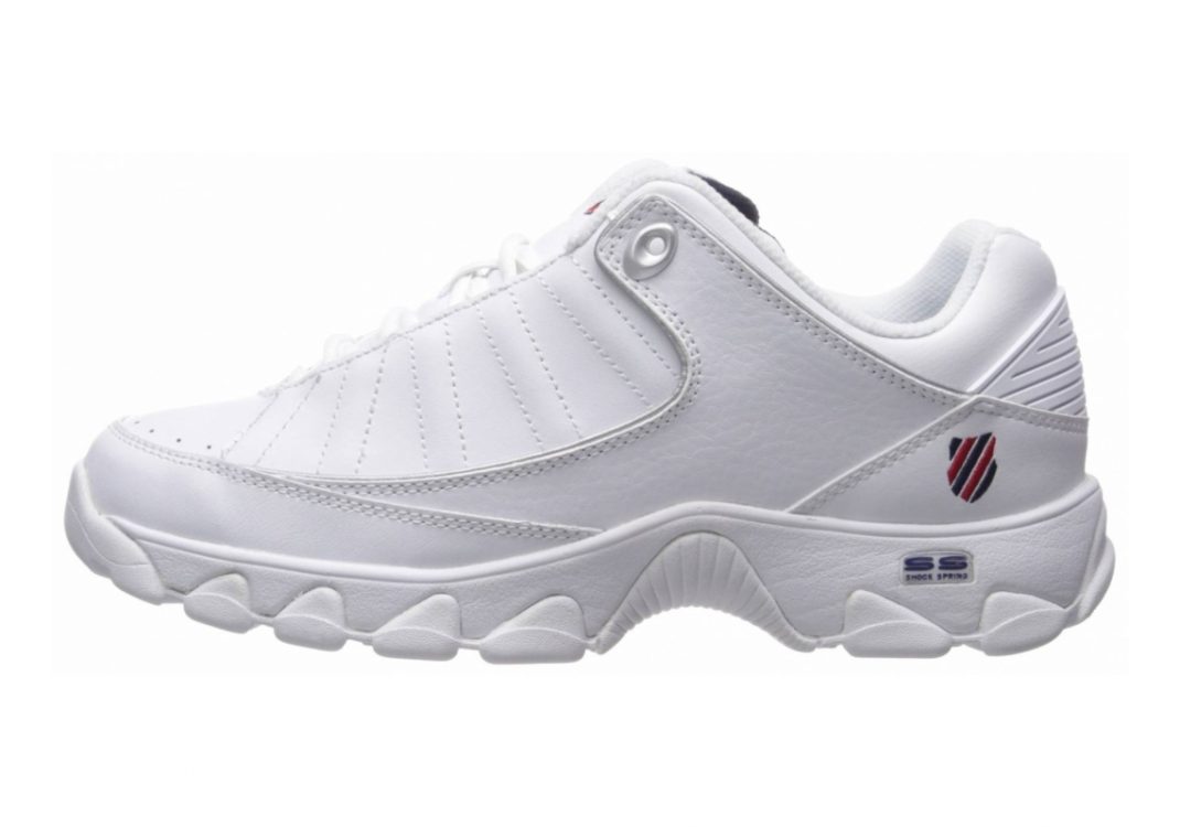 K-Swiss ST529 White/Navy/Red