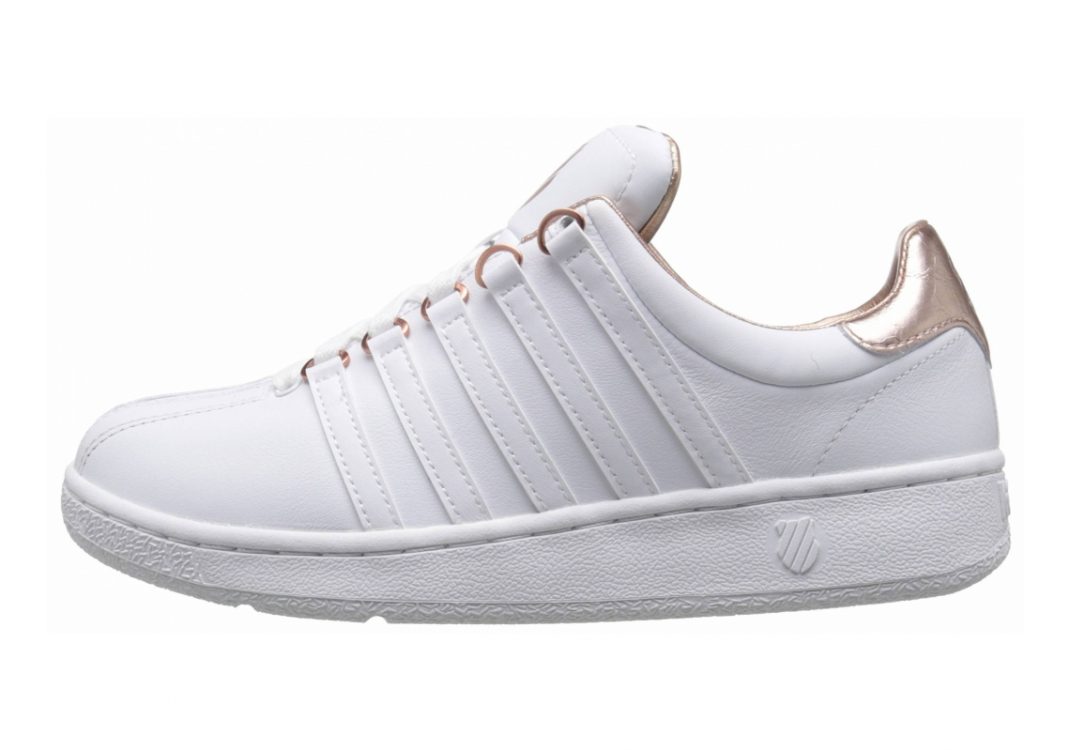 K-Swiss Classic VN Aged Foil White/Rose Gold