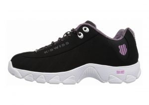 K-Swiss ST329 CMF Black/Smoky Grape/White