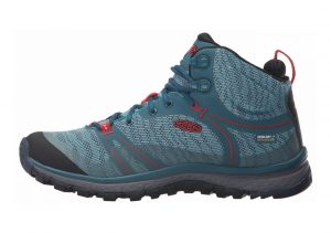 Keen Terradora Mid Waterproof  Blue Coral/Fiery Red
