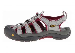 Keen Newport H2 Neutral Gray/Beet Red