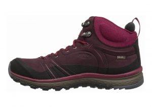 Keen Terradora Leather Mid Waterproof Wine/Rododendron