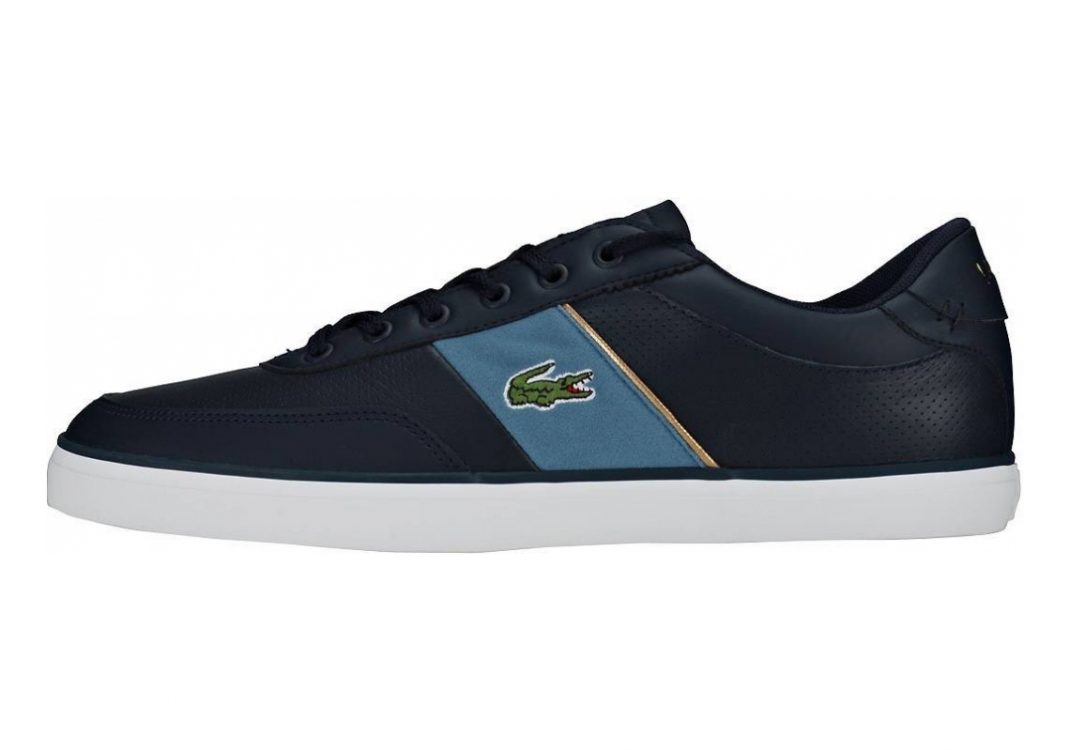 Lacoste Court-Master Navy Blue Leather