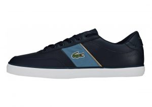 Lacoste Court-Master Navy Blue Leather