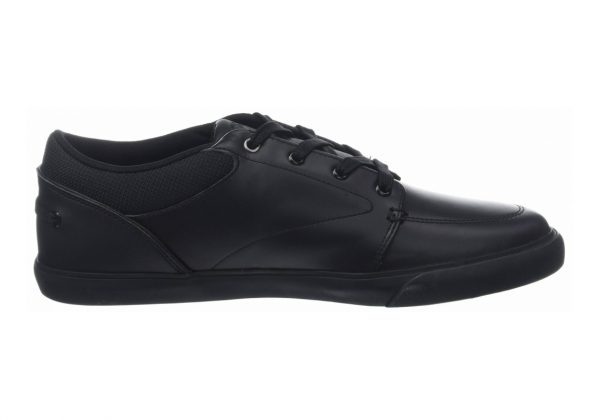 Lacoste Bayliss Leather Trainer  Black