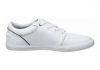 Lacoste Bayliss Leather Trainer  White (Wht/Nvy 042)