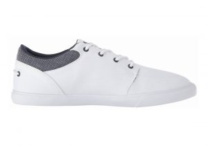 Lacoste Bayliss Sneaker White Navy Canvas
