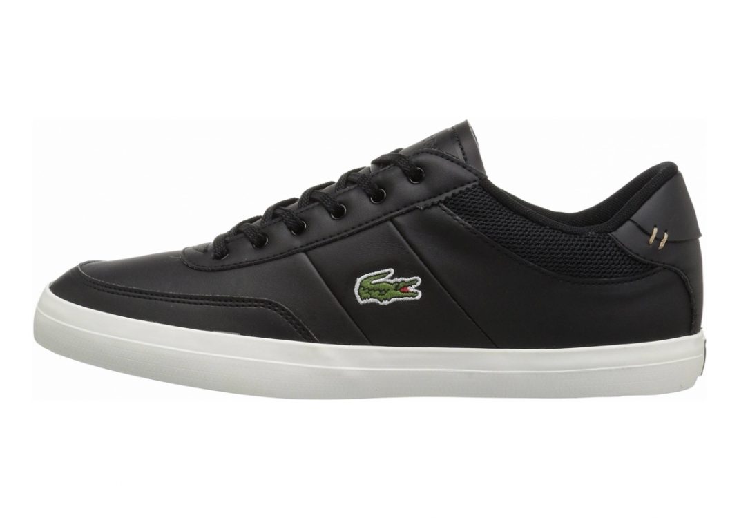 Lacoste Court-Master Black/Off White Leather