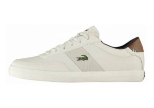 Lacoste Court-Master Off White Navy Leather